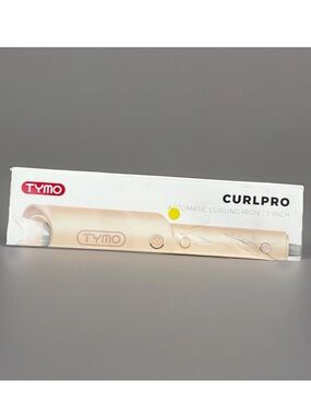 NEW In Box Tymo Curl Pro 1” Automatic Curling Iron Negative Ions Pink
